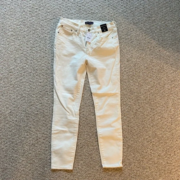 J Crew white skinny jeans - Picture 2 of 4